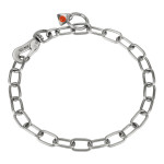 Collar, ajustable - con gancho SPRENGER - acero inoxidable, 3mm 